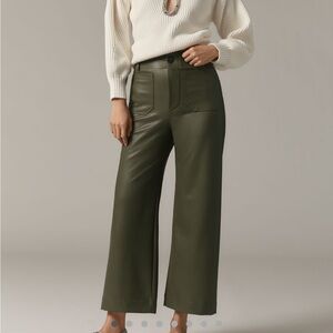 Maeve Colette cropped wide leg pants size 27 Tall